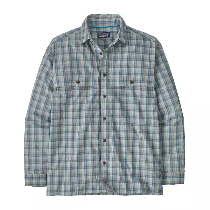 Patagonia Mens L/S Island Hopper Shirt Utility Blue - Paidat - 196924826991 - 1