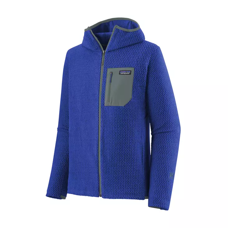 Patagonia Ms R1 Air Full-Zip Hoody Passage Blue - Fleecetakit - 195699678361 - 1