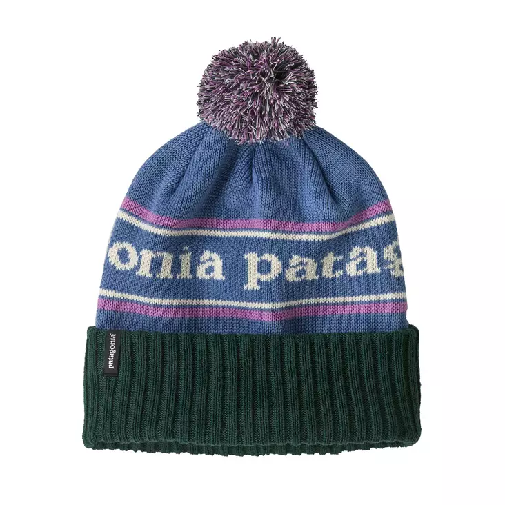 Patagonia Powder Town Beanie Park Stripe: Barnacle Blue - Pipot - 198077131601 - 1