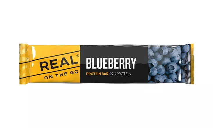 Real Turmat Proteinbar blueb.& blackb. - Retkiruuat ja -keittimet - 7036480092801 - 2
