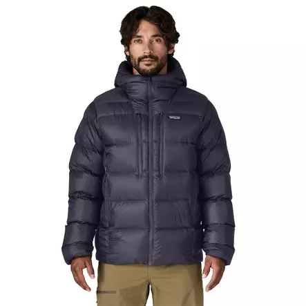 Patagonia Mens Fitz Roy Down Hoody Sunken Blue - Untuva- ja välitakit - 198077408932 - 2