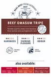 Happy Dog Beef Omasum Tripe 250g - Kuivatut eläinten osat - 60892 - 4