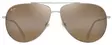 Maui Jim Hauoli XL - Shiny Gold Frame with HCL Bronze Lens - Aurinkolasit - 603429080082 - 2