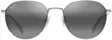 Maui Jim Kauwela - Shiny Silver Frame with Neutral Grey Lens - Aurinkolasit - 603429084332 - 2