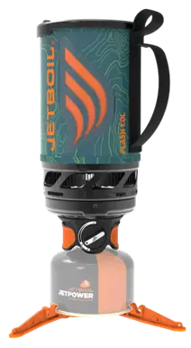 Jetboil Flash 1,0L - Ocean Topo - Retkiruuat ja -keittimet - 850019774672 - 1