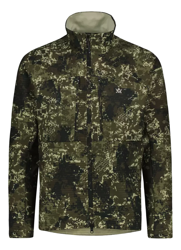 Alaska Active Hunter Mens Hybrid Jacket BlindTech Forest - Retkeilytakit - 6438347054082 - 1