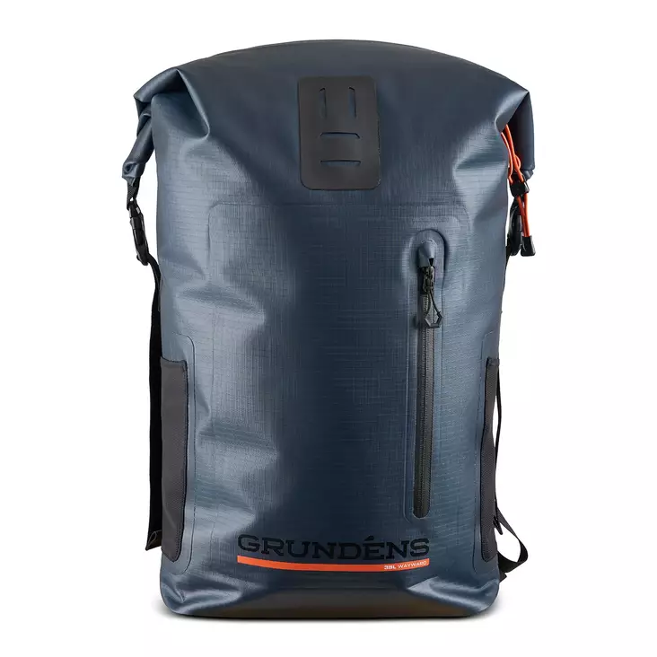 Grundens Wayward Roll Top Backpack 38L Dark Navy - Reput ja laukut - 0840316348522 - 1