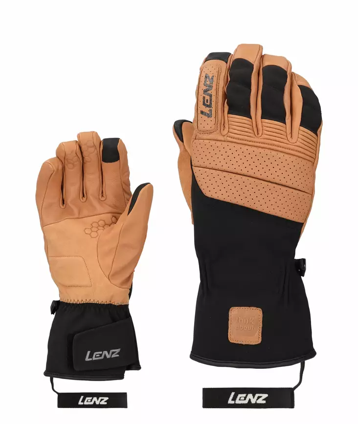 Lenz Think About Glove Men Brown/Black - Käsineet - 9006729905382 - 1