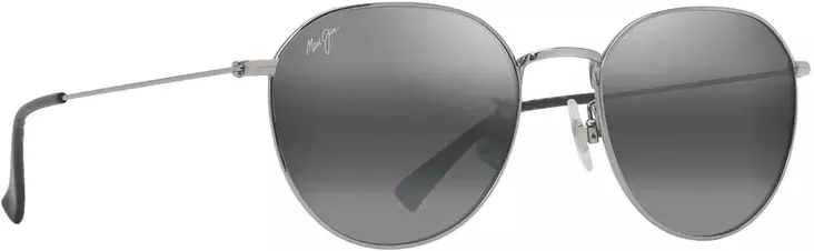 Maui Jim Kauwela - Shiny Silver Frame with Neutral Grey Lens - Aurinkolasit - 603429084332 - 1