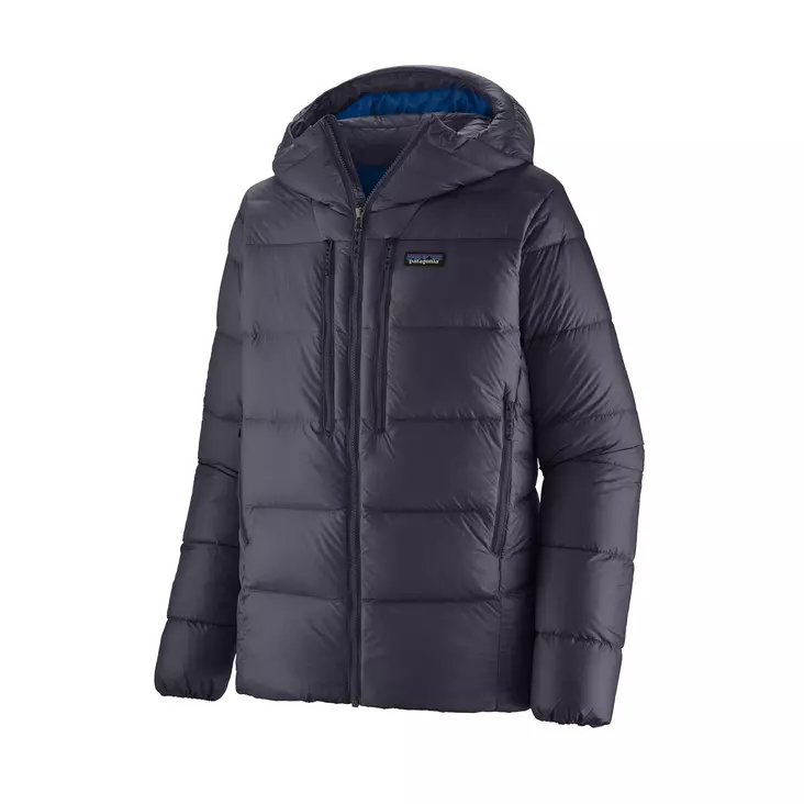 Patagonia Mens Fitz Roy Down Hoody Sunken Blue - Untuva- ja välitakit - 198077408932 - 1
