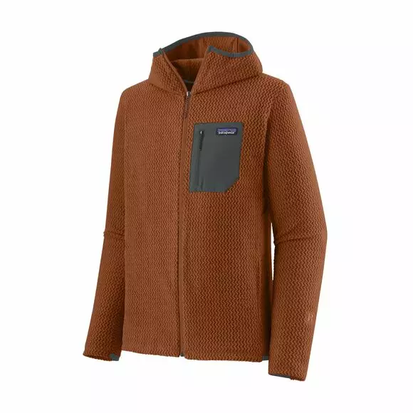 Patagonia Mens R1 Air Full-Zip Hoody Robin Brown - Aluspaidat - 198077033752 - 1