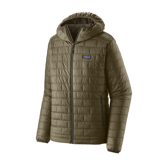Patagonia Ms Nano Puff Hoody Sage Khaki - Untuva- ja välitakit - 195699682542 - 1