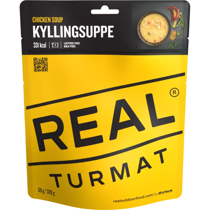 Real Turmat Chicken Soup - Retkiruuat ja -keittimet - 7036480053352 - 2