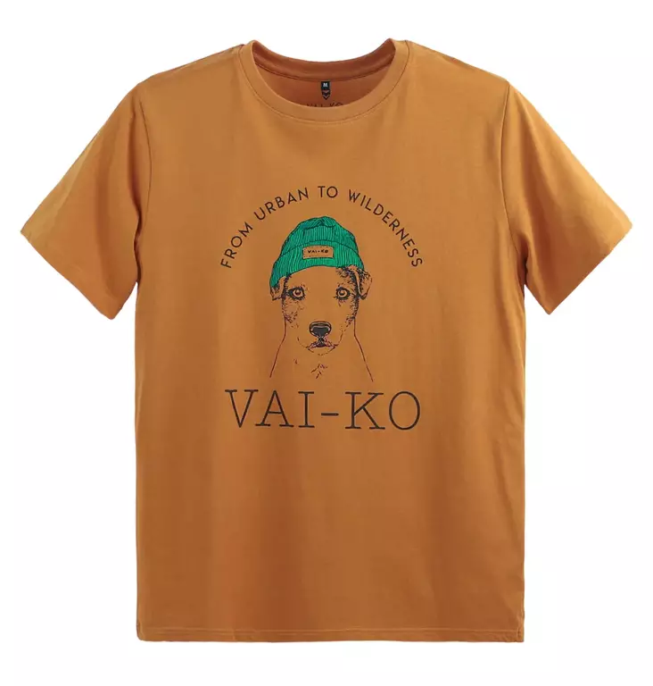 VAI-KO Boss Dog T-Shirt, Caramel Brown - Paidat - 6440000201412 - 1