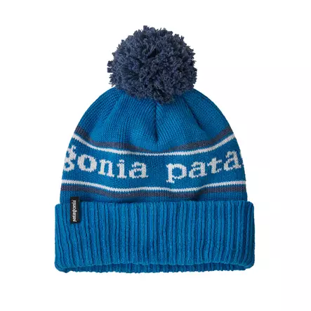 Patagonia Kids Powder Town Beanie Park Stripe: Endless Blue - Lapset - 196924651333 - 1