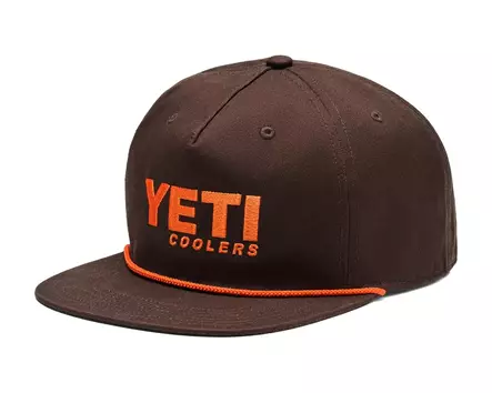 YETI Coolers Flat Brim Rope Hat Coffee - Pullot, mukit ja kylmälaukut - 888830627273 - 1