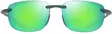 Maui Jim Hookipa Ultra - Metal Matte Green Frame with Maui Green Lens - Aurinkolasit - 603429081423 - 2
