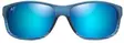Maui Jim Kaiwi Channel - Blue Black Stripe Frame with Blue Hawaii Lens - Aurinkolasit - 603429067373 - 2
