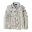 Patagonia Mens Self Guided Sun Shirt North Fork: Crisp Grey - Paidat - 196924809413 - 1