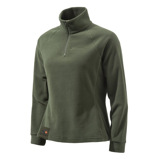 Beretta Half Zip Fleece Womens Green - Naisten alus- ja väliasut - 8051832194803 - 1