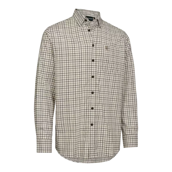 Deerhunter Gavin Shirt Beige Check - Fleecetakit - 5702827236833 - 1