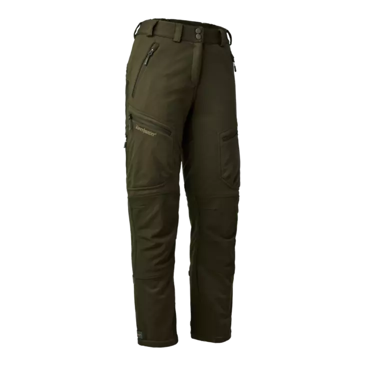 Deerhunter Lady Excape Softshell Trousers Art Green - Naisten housut - 5702827209233 - 1