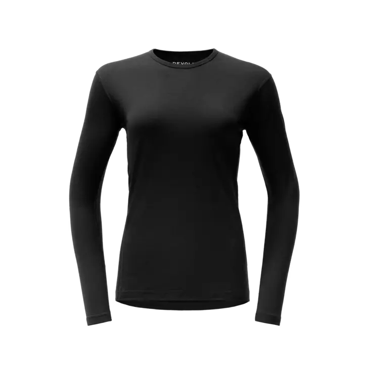 Devold Breeze Merino 150 Shirt Women's Black - Naisten alus- ja väliasut - 7028567701713 - 1