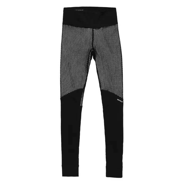 Devold Wool Mesh Pro Longs Women's Black - Naisten alus- ja väliasut - 7028567755013 - 1