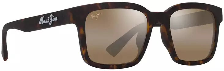 Maui Jim Opiopio AF - Matte Dark Havana Frame with HCL Bronze Lens - Aurinkolasit - 603429079543 - 1
