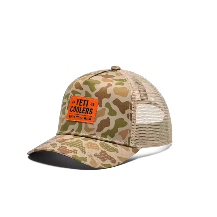 Yeti Coolers Camo Trucker Hat - Pullot, mukit ja kylmälaukut - 888830627303 - 1