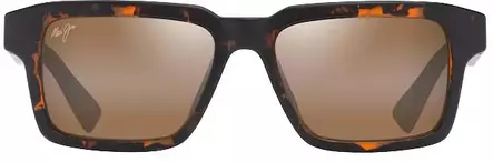 Maui Jim Kahiko - Matte Dark Havana Frame with HCL Bronze Lens - Aurinkolasit - 603429075644 - 2