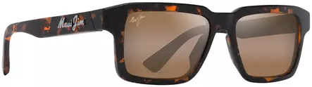 Maui Jim Kahiko - Matte Dark Havana Frame with HCL Bronze Lens - Aurinkolasit - 603429075644 - 1