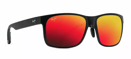 Maui Jim Red Sands - Matte Black Frame with Hawaii Lava Lens - Aurinkolasit - MM432-044 - 1