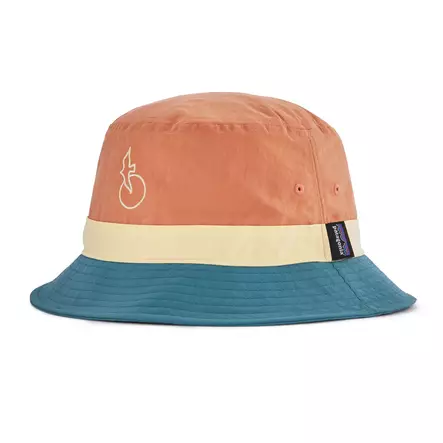 Patagonia Wavefarer Bucket Hat Swelldrifter w Rock Melon - Kauluspaidat ja flanellit - 196924785274 - 1