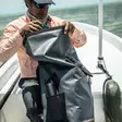 Grundens Wayward Roll Top Backpack 38L Deep Depths - Reput ja laukut - 7332525294224 - 4