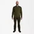 Deerhunter Harrington V-Neck Knit Cypress - Fleecetakit - 5702827160084 - 4