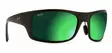 Maui Jim Haleakala - Matte Black Frame with Green Mirror Lens - Aurinkolasit - MM419-044 - 1