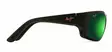 Maui Jim Haleakala - Matte Black Frame with Green Mirror Lens - Aurinkolasit - MM419-044 - 3