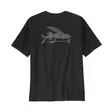 Patagonia M's Flying Fish Responsibili-Tee Ink Black - T-paidat - 195699119994 - 1