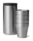 YETI SHOT GLASSES & CASE Stainless Steel - Pullot, mukit ja kylmälaukut - 888830382844 - 1