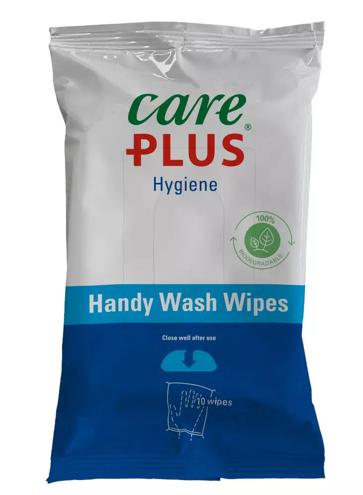 Care Plus Hygiene Handy Wash Wipes - Muut retkeilyvarusteet - 8714024348704 - 1