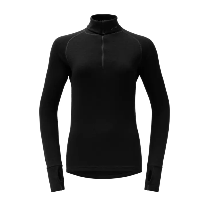 Devold Expedition Merino 235 Zip Neck Women's Black - Naisten alus- ja väliasut - 7028567100554 - 1