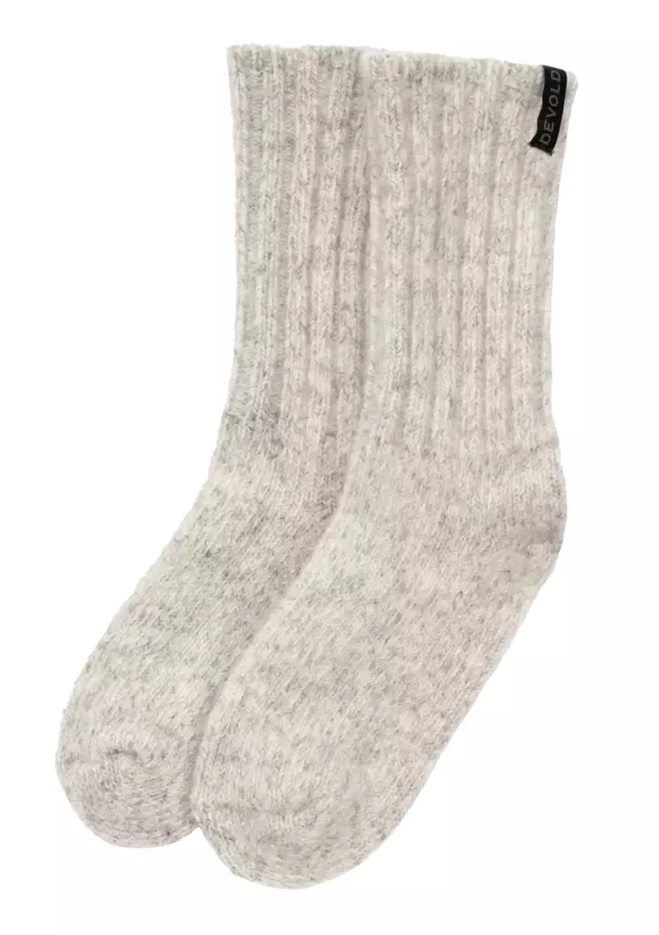 Devold Nansen Wool Sock Grey Melange - Sukat - 7028567133064 - 1