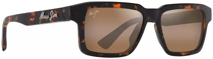 Maui Jim Kahiko - Matte Dark Havana Frame with HCL Bronze Lens - Aurinkolasit - 603429075644 - 1