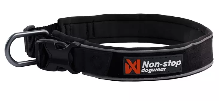 Non-stop Dogwear Roam Collar Black - Koirien pannat - 7071652034524 - 1