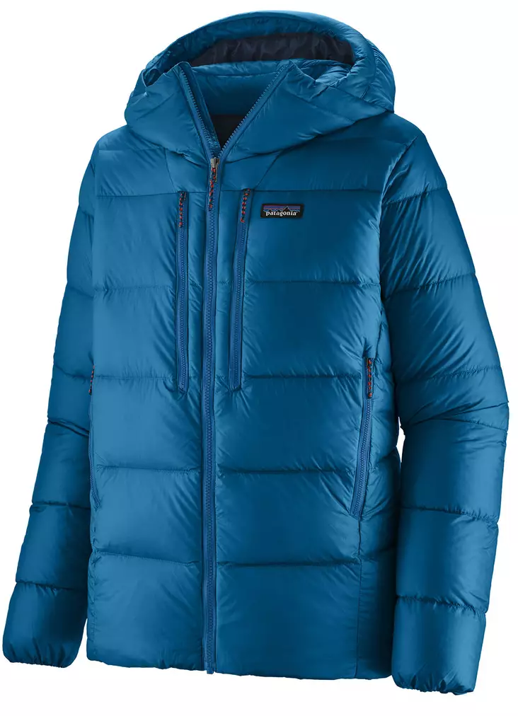 Patagonia Mens Fitz Roy Down Hoody Endless Blue - Naisten takit - 196924402324 - 1