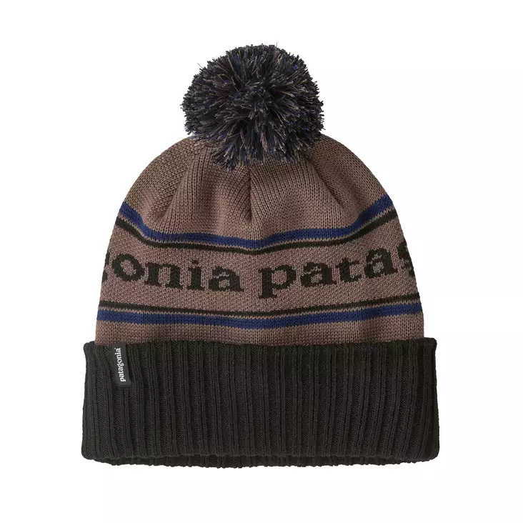 Patagonia Powder Town Beanie Park Stripe: Marlow Brown - Pipot - 198077389194 - 1