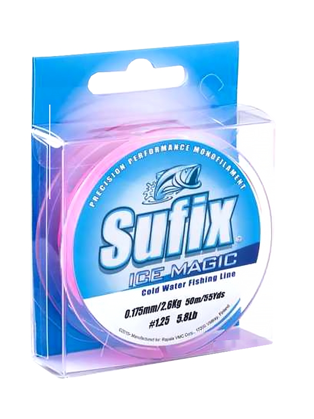 Sufix Ice Magic White Pink - Siimat - 024777721944 - 1