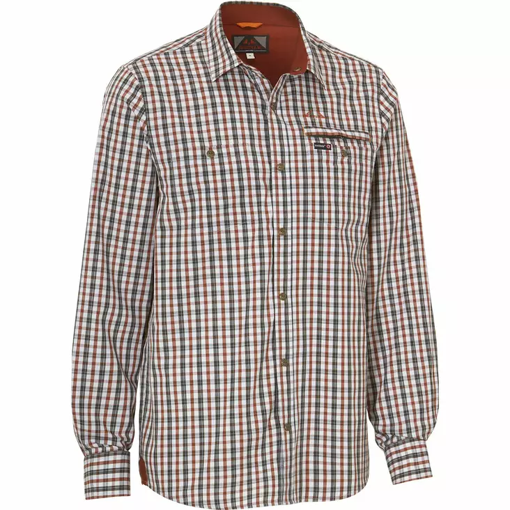 Swedteam M's Lynx Antibite Shirt Dark Orange - Hyönteissuojapaidat - 7330144033484 - 1