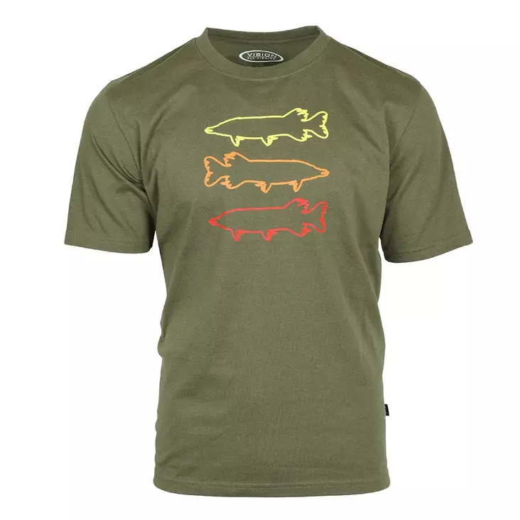 Vision Pike T-Shirt Olive - Hyönteissuojapaidat - 6417512850544 - 1